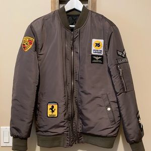 Large bomber jacket